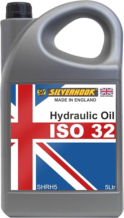 Silverhook Hydraulic Oil ISO 32 5 Litre Anti-Wear Fluid for Compressors