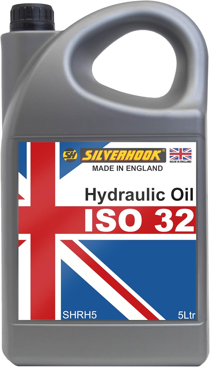 Silverhook Hydraulic Oil ISO 32 5 Litre Anti-Wear Fluid for Compressors