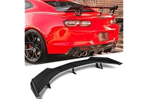 APSVE Carbon Fiber Style Rear Spoiler Trunk Spoiler Wing for Chevy Camaro SS RS LT ZL1 Coupe 2016-2022
