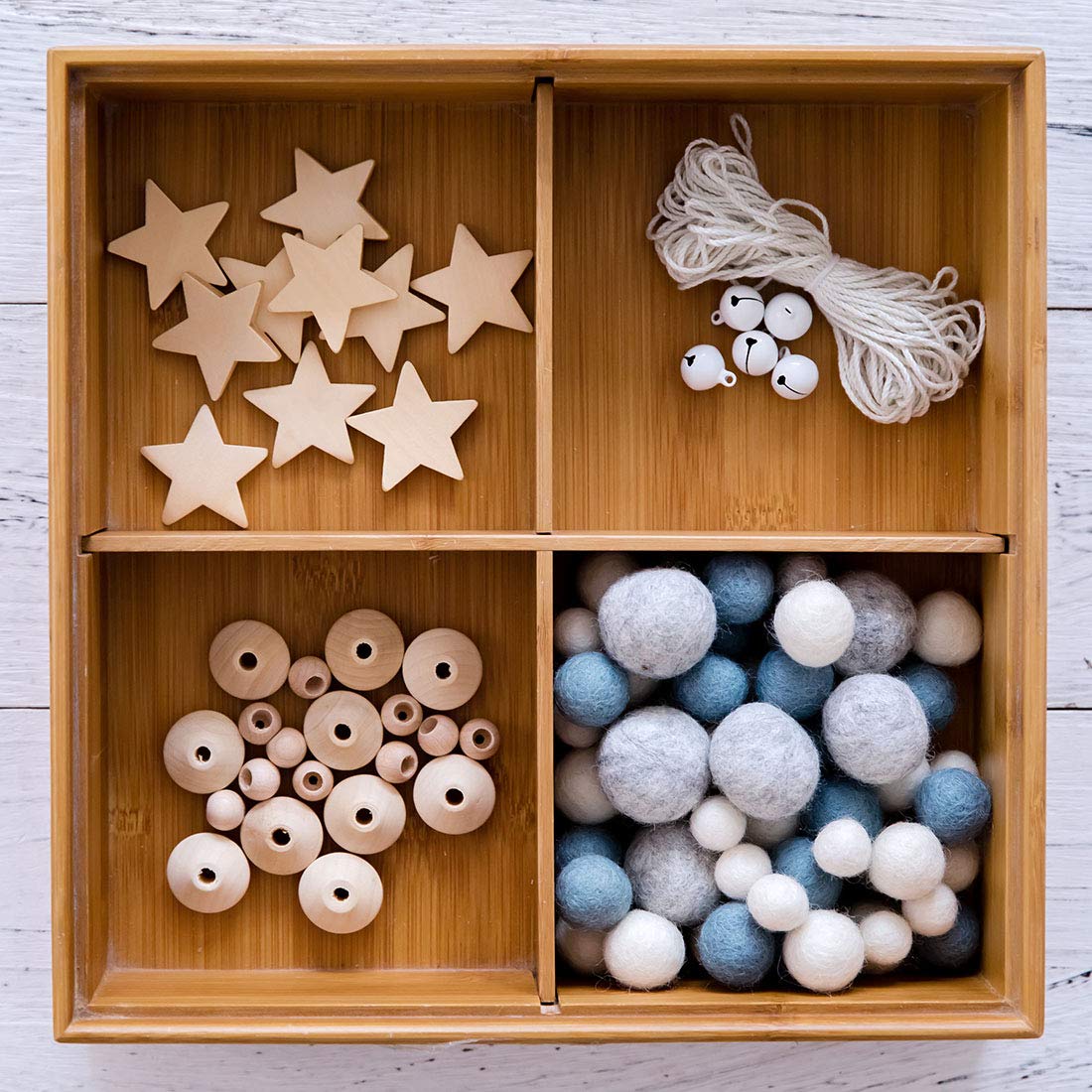 Blau lets make Kinderzimmer Dekor DIY handgemacht Baby Mobile Kit