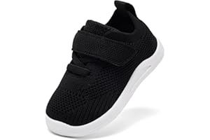 MORENDL Toddler Sneakers Baby Non-Slip Breathable Shoes Infant Barefoot Tennis Lightweight Walking Shoes