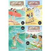 Surfside Girls Series 4-Book Collection Set - The Secret of Danger Point, The Mystery at the Old Rancho, The Science of Surfing, The Clue in the Reef
