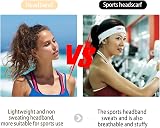 WUBAYI 6Pcs Hair Band Mens Metal Headband Non-slip Unisex Black view 5