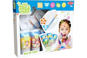 Natural Face & Finger Paint - All-in-One Set
