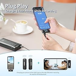 BOYA Dual Wireless Lavalier Microphone for Android