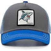 Chilltreads Boys' Trucker Hat Adjustable Mesh Snapback Toddler Baseball Cap for Kids Ages 2-9
