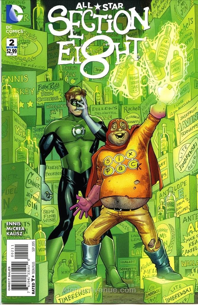 Amazon Com All Star Section 8 2 Vf Nm Dc Comic Book Entertainment Collectibles