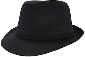 GIROIR Classic Fedora Hats for Men & Women Hat Short Brim Unisex