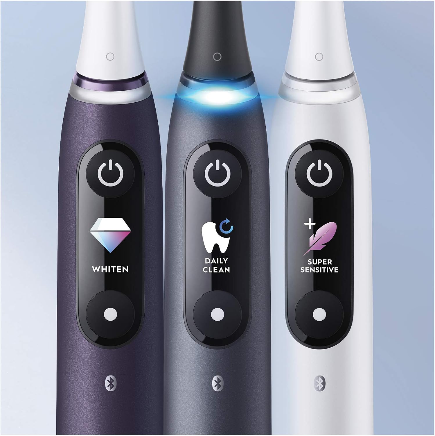 Oral-B iO8 2x Electric Toothbrushes for Adults Gifts For Women / Men, App Connected Handles - Image 3