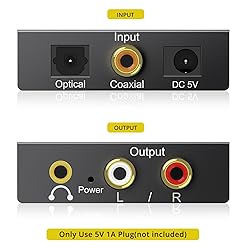 PROZOR 192KHz Digital to Analog Audio Converter DAC