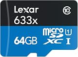 Lexar 64GB High-Performance Micro SDXC Card UHS-I 100MB/s with Adapter view 4