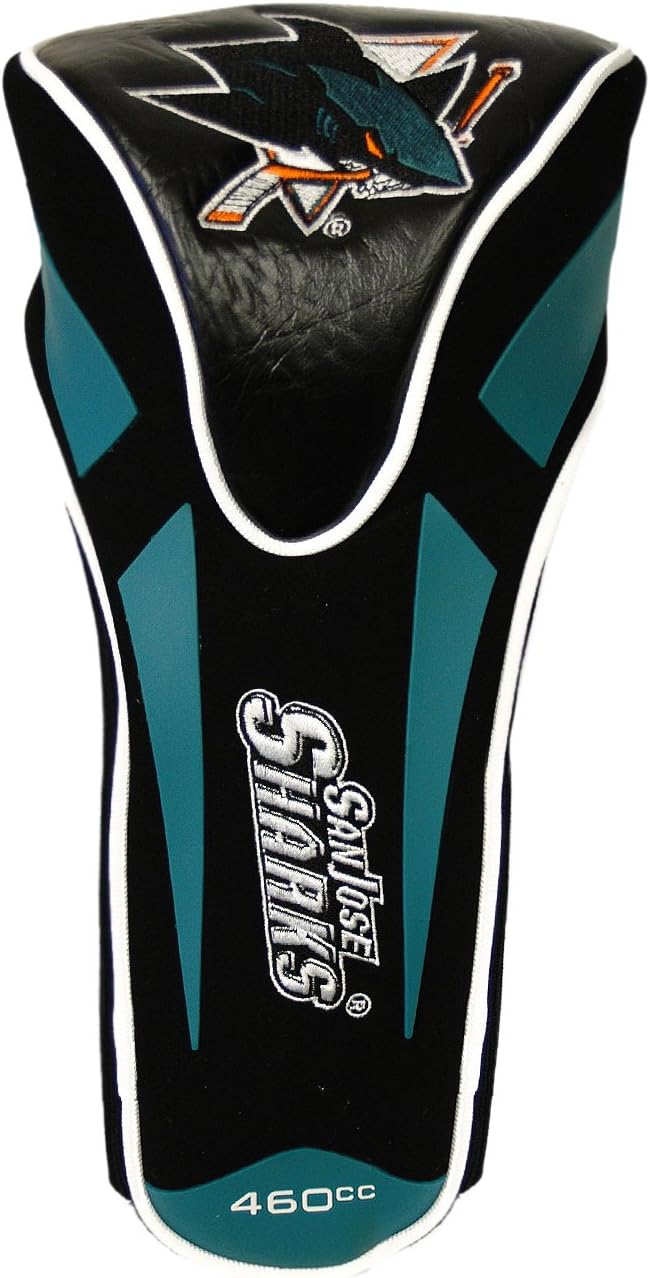Team Golf NHL San Jose Sharks Golf Club Single Apex Driver Headcover, Fits All Oversized Clubs, Truly Sleek Design : Sports Fan Golf Club Head Covers : Sports & Outdoors