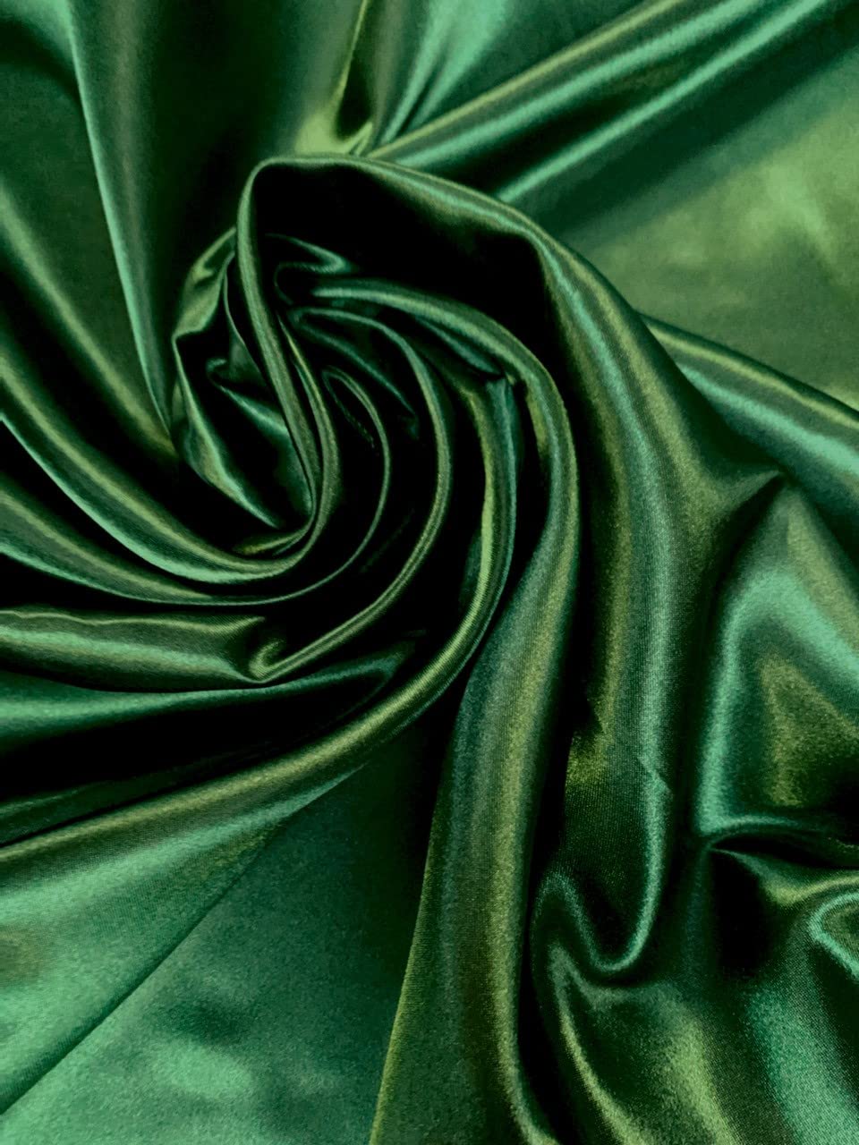 60" Hunter Charmeuse Satin Fabric by The Yard for