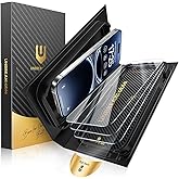 UNBREAKcable for iPhone 16 Pro Screen Protector [Quick-Installation Box] 3-Pack 9H+ Hardness Shatterproof Tempered Glass [99.99% HD Clear] [Case Friendly] [Bubble Free] for Apple 16 Pro 6.3 inch