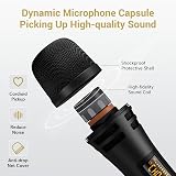 TONOR TW320 Wireless Microphones UHF 2 Microphones 5 Channel Receiver 60m view 2