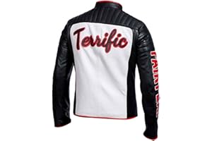 JOKIRD Fair Play Black Leather Jacket | Mr Terrific Biker Motorcycle Leather Jacket For Men
