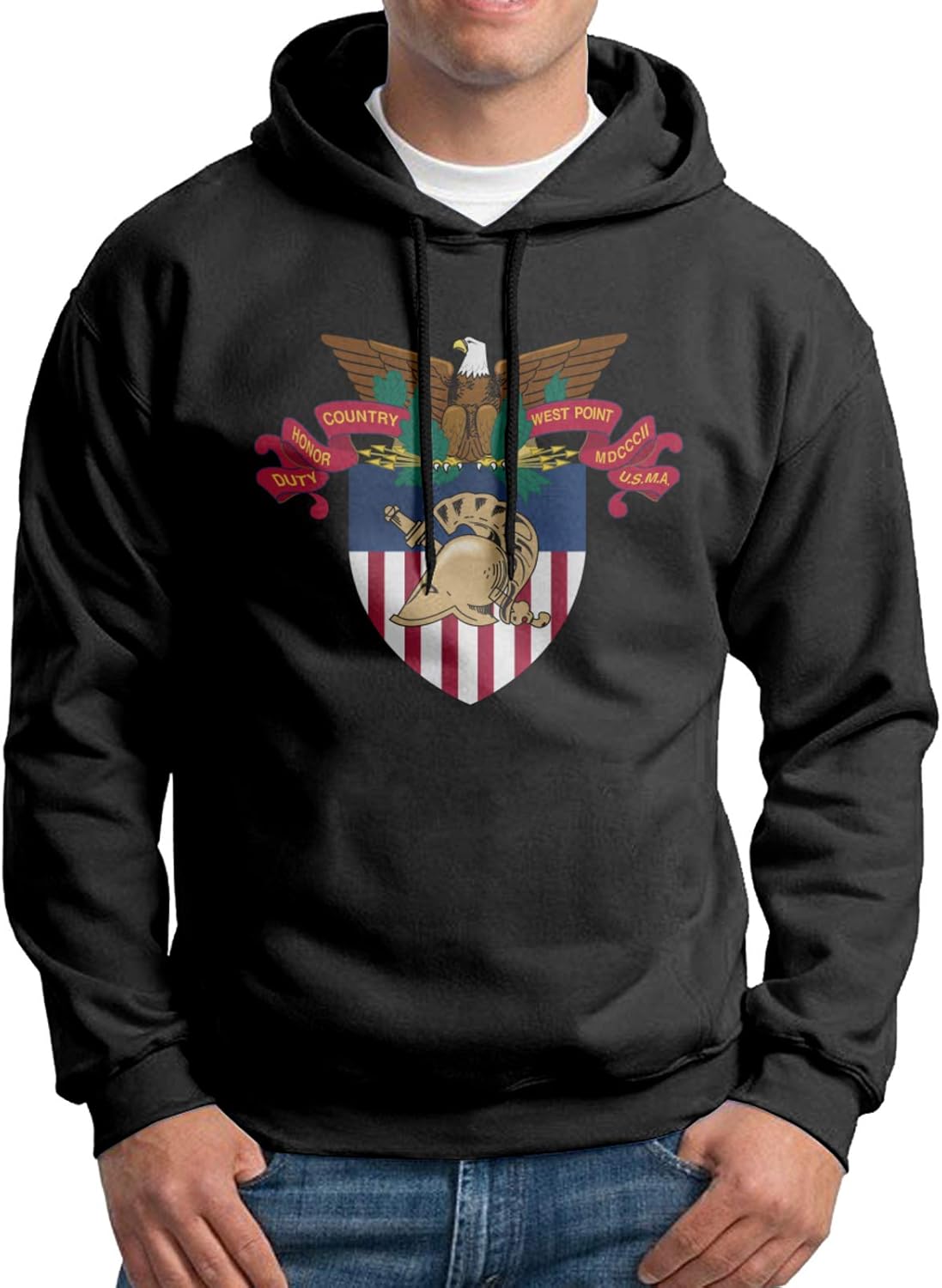 LKQTH Men's Hoodie Sweatshirt West Point Military Academy West Point