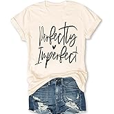 Graphic T Shirts for Women Funny Saying Shirt Vintage Casual Letter Print Tees Short Sleeve Inspirational Tops