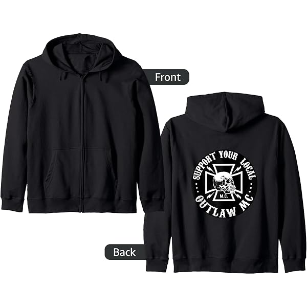 LONG SLEEVE Support Your Local Outlaws Biker Motorcycle MC Outlaw