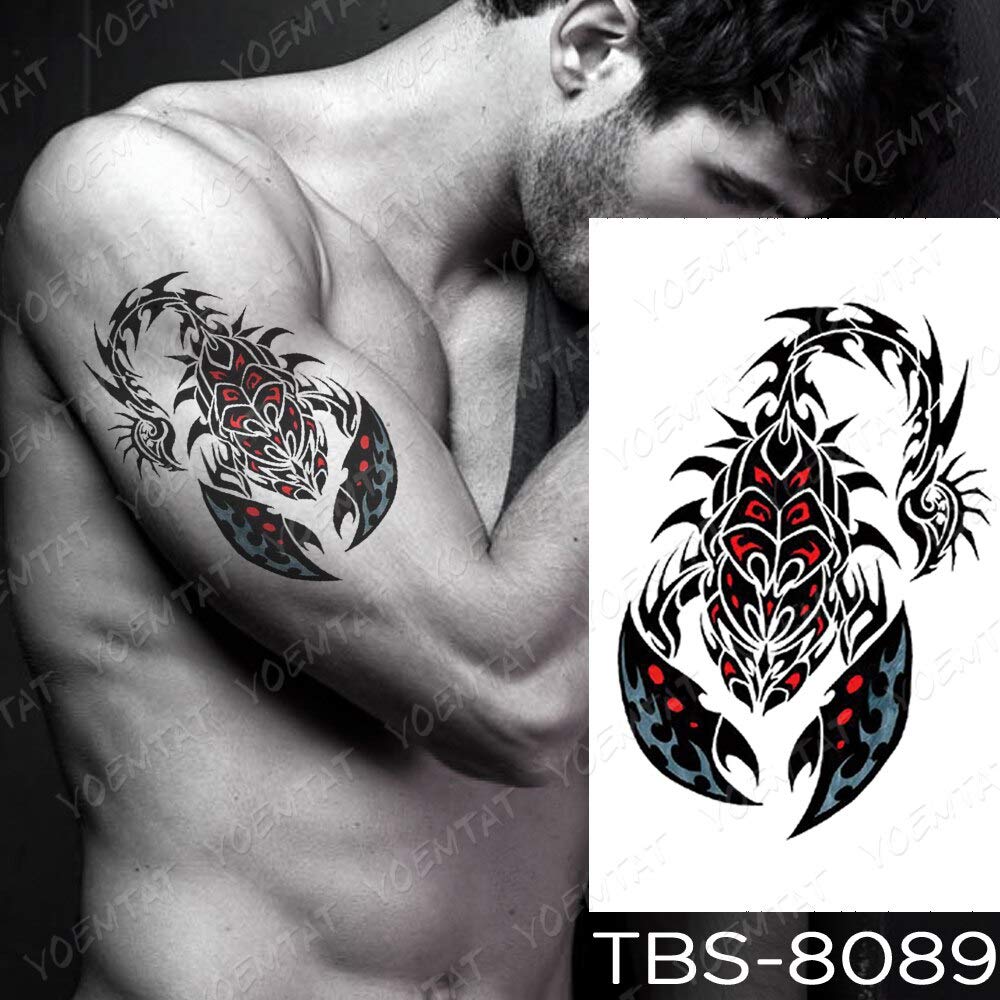 Amazon Com Waterproof Temporary Tattoo Sticker Kurama Naruto Itachi Uchiha Crow Flash Tattoos Maori Totem Body Art Arm Fake Tatoo Women Men Beauty