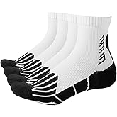 MIANDONGMAI All-Season Compression Running Socks for Sports, Hiking, and Basketball - Moisture-Wicking and Anti-Blister