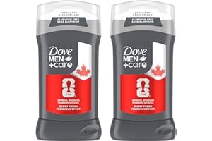 Dove Men+Care Deodorant Stick Aluminum-free with 72-hour protection, Sport Fresh and triple action moisturizer, 85g(Pack of 2