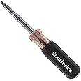 Southwire 59723940 12-In-1 Multi-Bit Screwdriver; Interchangeable Bits; Comfort Grip Handle; hex 1/4"; 5/16"; 3/8"; Phillips #1;2;3; slotted SL4-5;SL6-8;sl8-10; and square #1;2