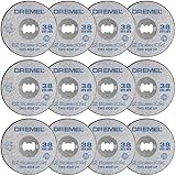 Dremel 456B EZ SpeedClic Cutting Wheels Accessory Set with 12 Metal Saw Cutting Discs for Rotary Multi Tool