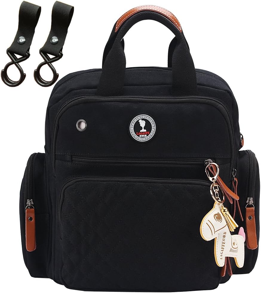 99% Canvas Baby Nappy Changing Backpack Diaper Back Bag Organiser Ruksack totes Rucksack Mummy Bag