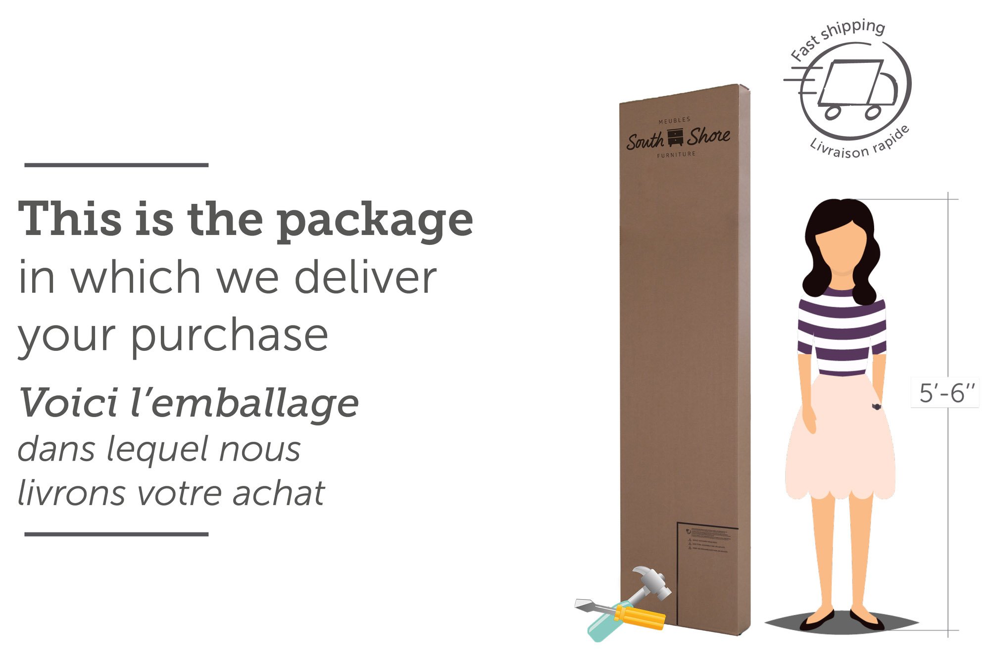 South Shore Furniture Step One Collection, Storage Platform...