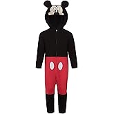 Disney Mickey Mouse Goofy Pluto Zip Up Coverall Newborn to Big Kid