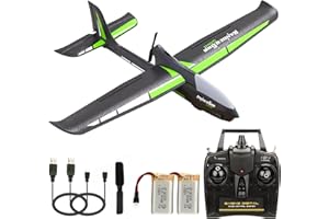 ANTSIR RC Plane 4 Channel Ranger 600 Remote Control Airplane Toys, 2.4GHz Easy to Fly RTF RC Glider Aeroplane with 6 Axis Gyro 2 Batteries for Adults Kids Beginners Boys