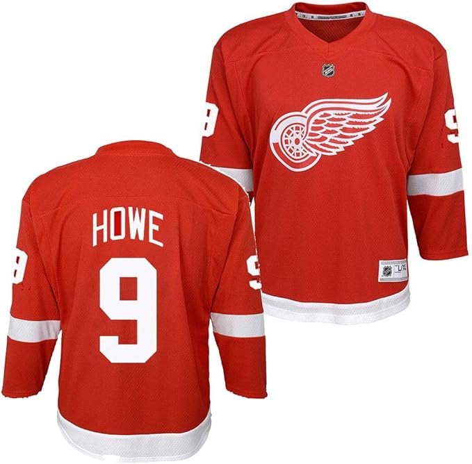 red wings howe jersey