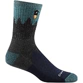 Darn Tough Vermont Men's Number 2 Micro Crew Cushion Hike Socks (1974) | Breathable Merino Wool, Durable Targeted Cushion, Moisture Wicking, Anti-Blister, Arch Support, Odor Resistant, Made in USA