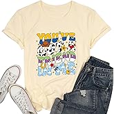 You've Got A Friend Shirts for Women Funny Letter Print Friends in Me Tshirt Cute Graphic Vacation Holiday Tee Tops