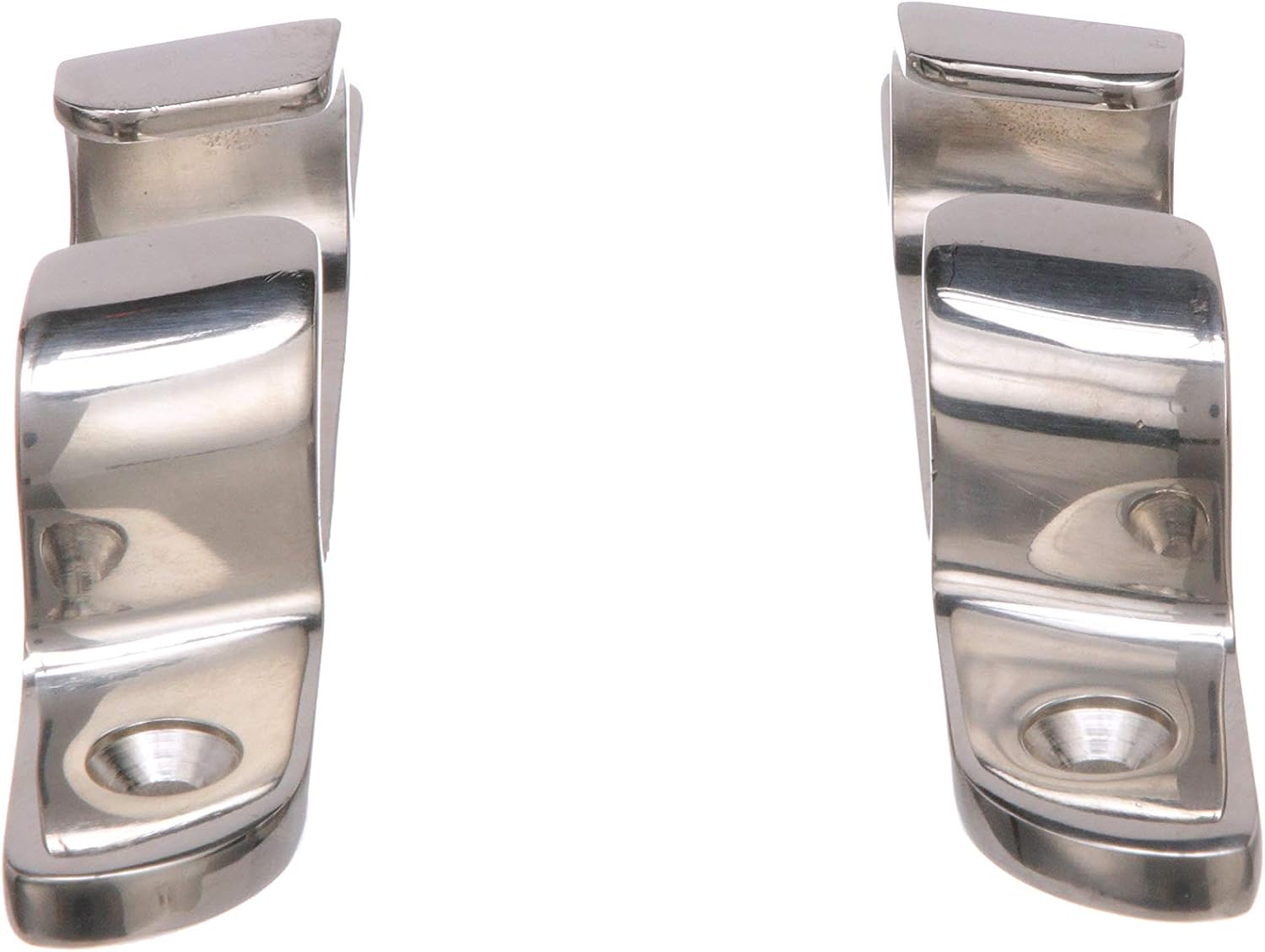 FO359 Pair Five Oceans Stainless Steel Bow Chocks 6 inches, Boating