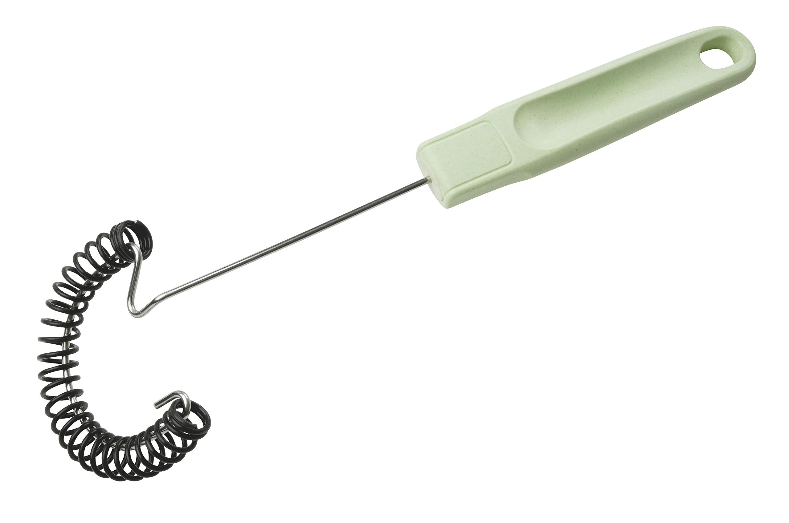 FACKELMANN Whisk, Stainless Steel, Mint Green/Light Grey, 280 x 80 mm