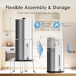 2.25G Gravity Water Filtration System - Water Level