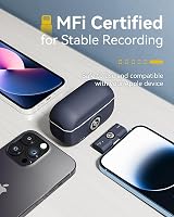 HollyView LARK M2 Wireless Lavalier Microphone 48kHz 24bit 300m Range view 6