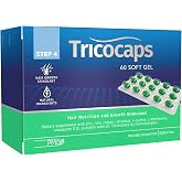 Tricovit Tricocaps Hair Growth Supplement - Hair Loss Treatments for Women &amp; Men Developed by Dermatologists - Contains Amino Acids &amp; Vitamins to Promote Cell Regeneration (60 Softgels)