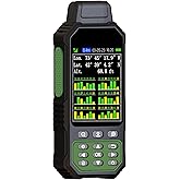 ZL190PLUS Land Surveying Equipment, Handheld GPS for Surveying with 3.2 Inch Color Screen, Multi-GNSS Support, 7 Measuring Models for Measuring Land Area, Length,Slope and Save Coordinates Points