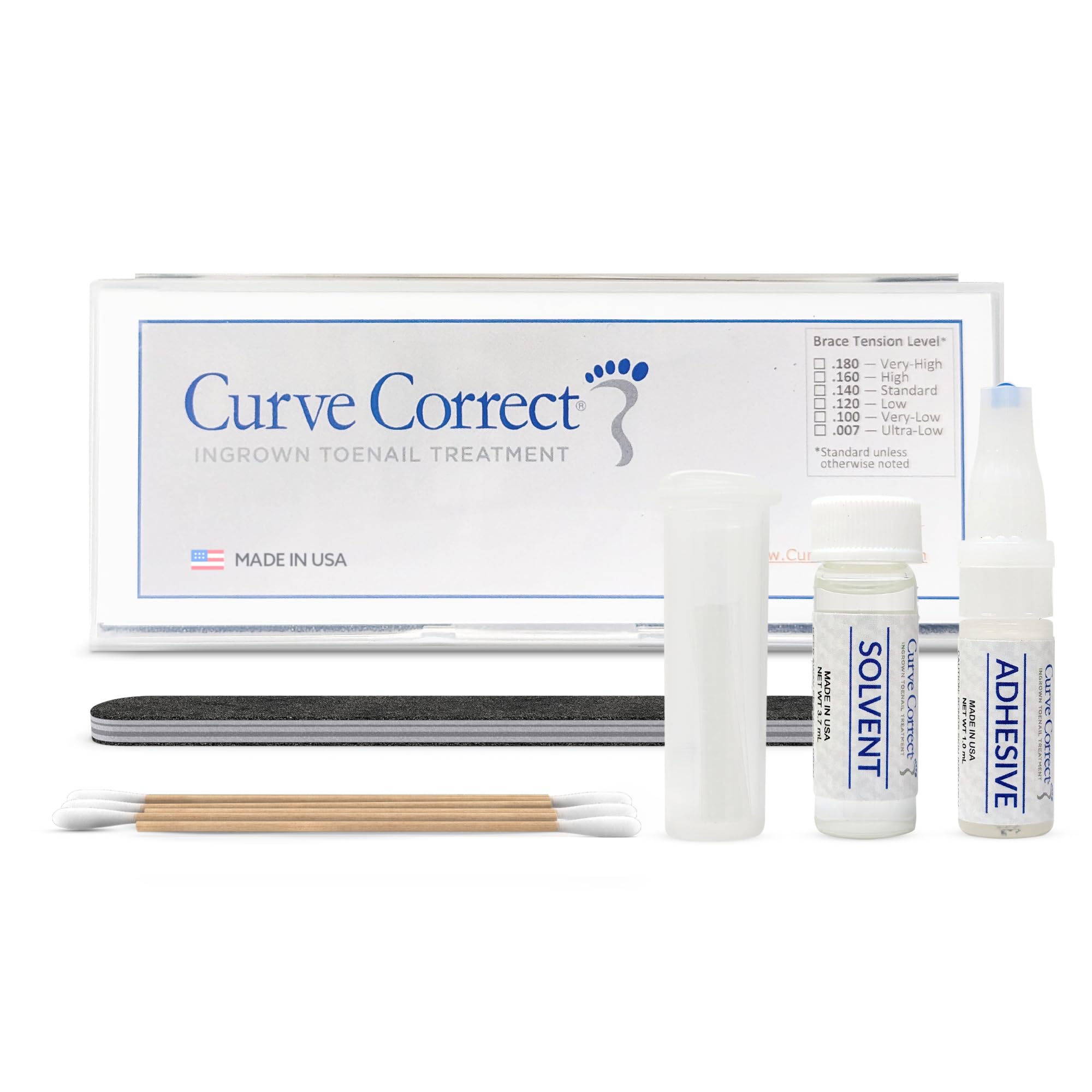 CurveCorrect® Ingrown Toenail Treatment Kit
