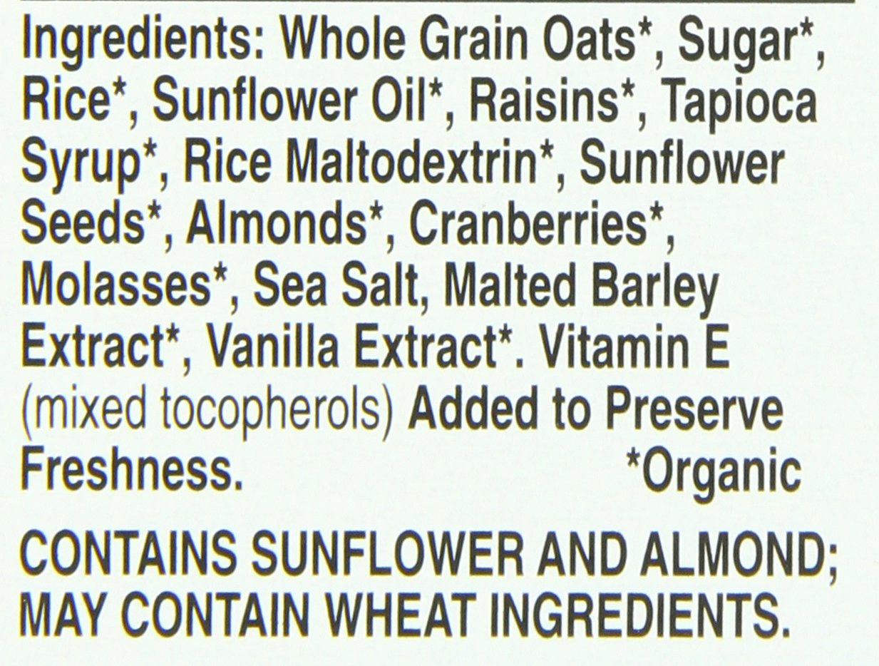 Cascadian Farm Organic Granola, Fruit And Nut Cereal, 13.5 Oz (Pack Of