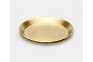 Azmaya Bank Valet Tray for Keys, Loose-Change & Accessories - Brass