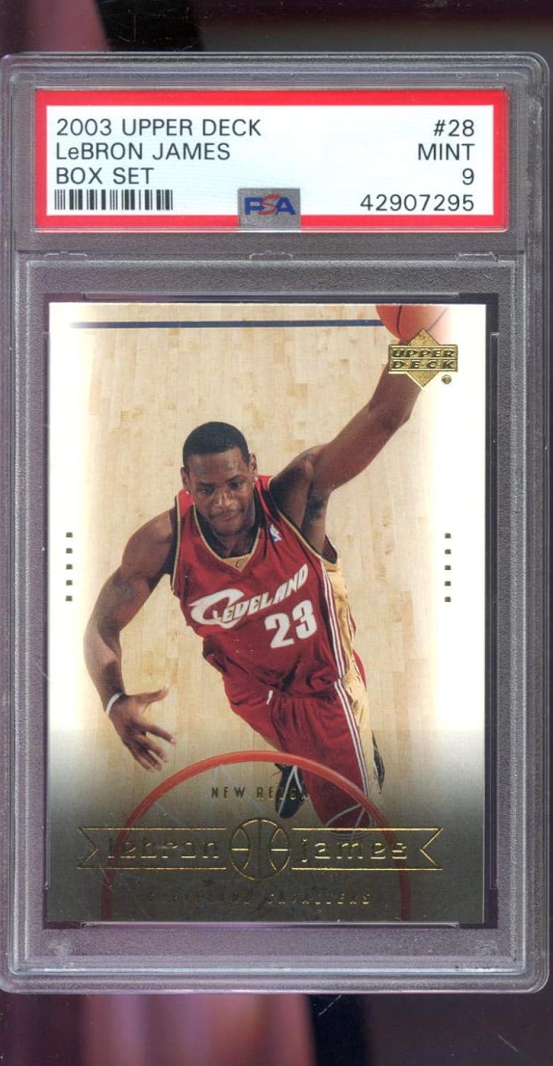 lebron james sports illustrated rookie card