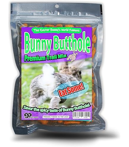 Amazon.com: Roasted Bunny Nuts Spicy Trail Mix - Funny Easter