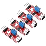 MECCANIXITY 4 Pcs Microphone Sound Sensor KY-037