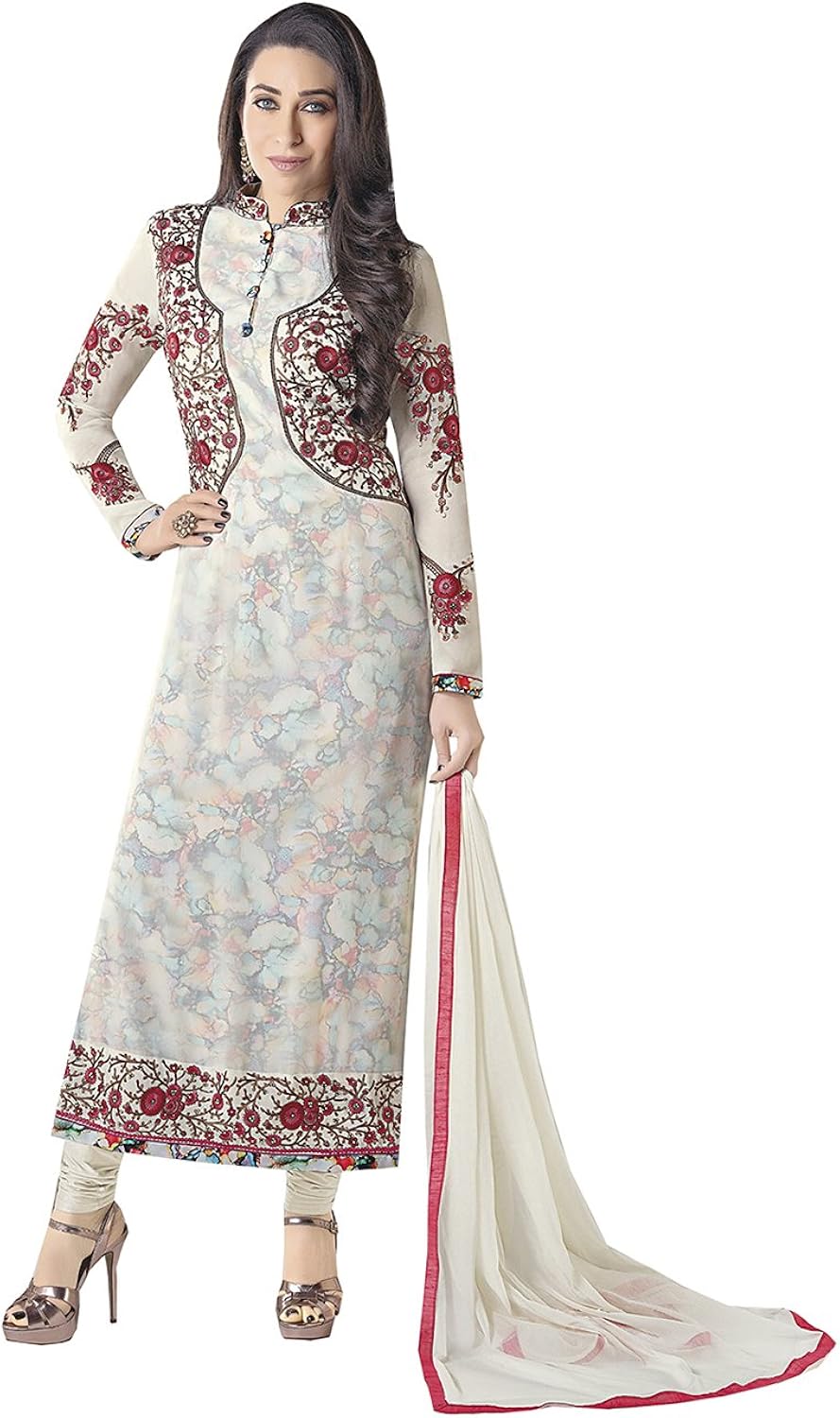 white anarkali designs