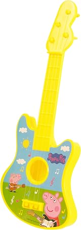 Peppa Pig Guitar 4 Nylon Strings Kids Toy Musical Instrument 28cm Colors Vary view 5