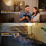 LUCKEA LED Uplighter Floor Lamp 2700K-6500K Remote Touch 36W 2800lm view 3